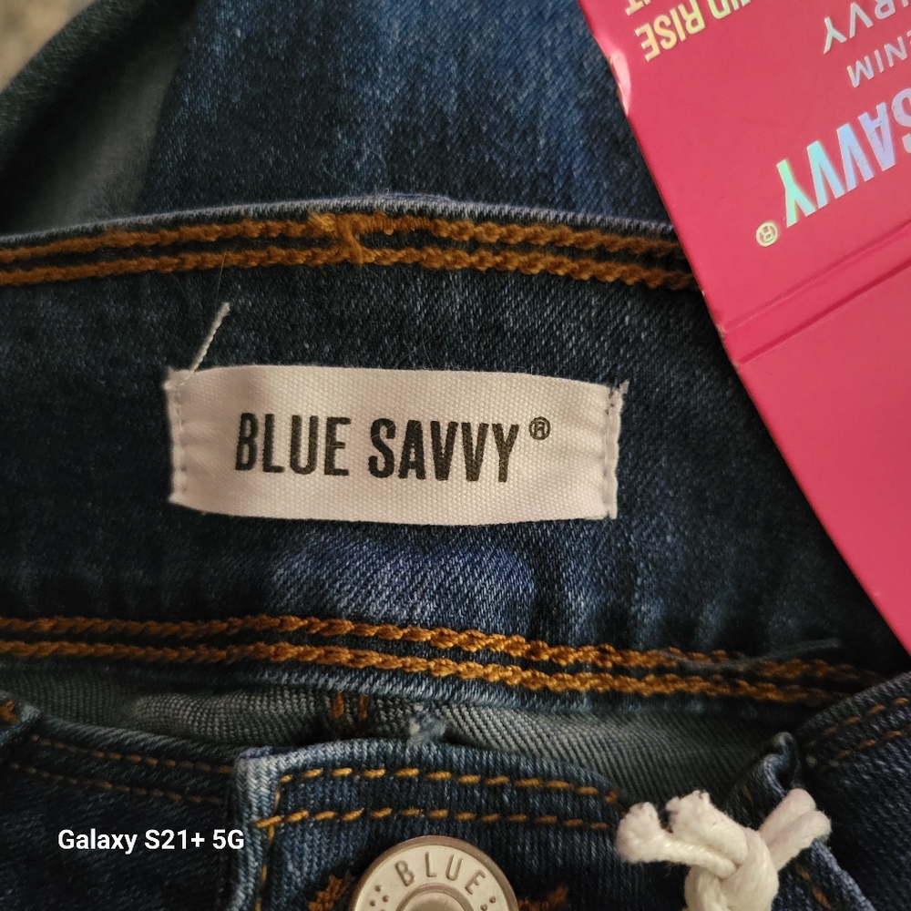 NWT Blue Savvy Bootcut Size 1/25 - Picture 3 of 7